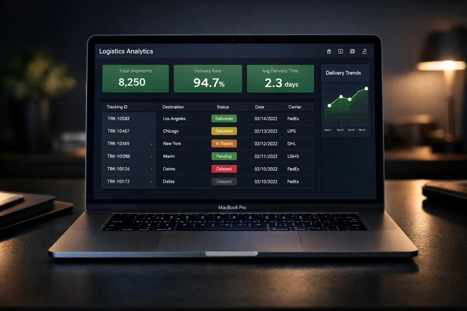 Logistics and Shipping Analytics Platform